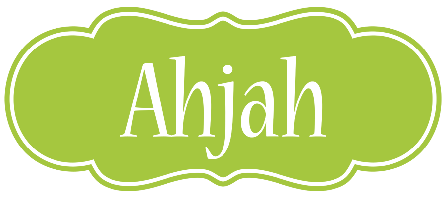 Ahjah family logo