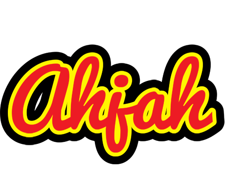 Ahjah fireman logo
