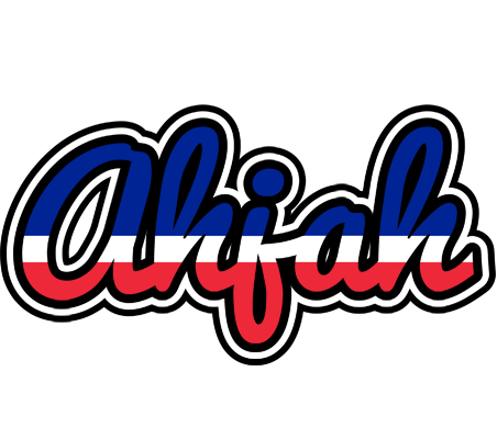 Ahjah france logo