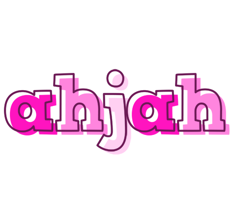 Ahjah hello logo