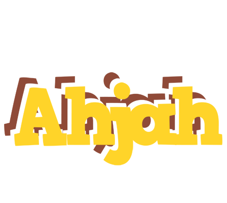 Ahjah hotcup logo