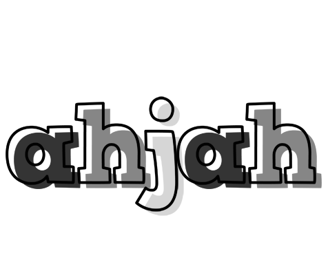 Ahjah night logo