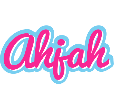 Ahjah popstar logo