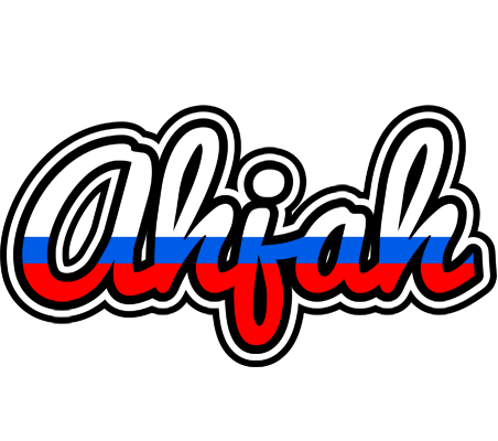 Ahjah russia logo