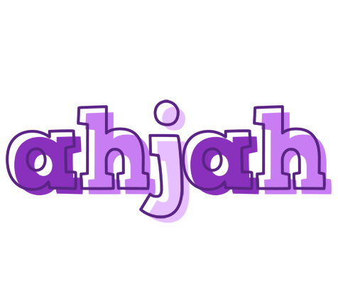 Ahjah sensual logo