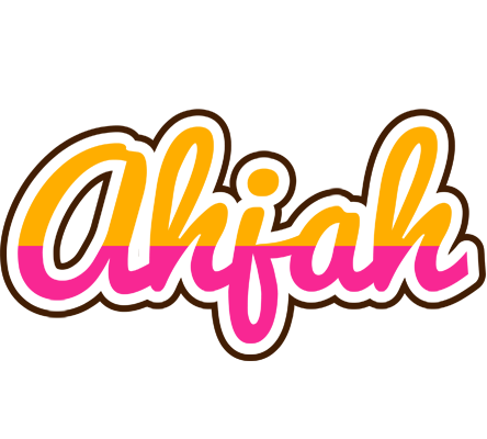 Ahjah smoothie logo