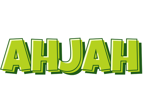 Ahjah summer logo