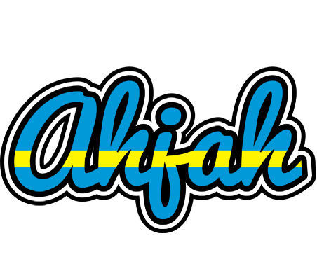 Ahjah sweden logo