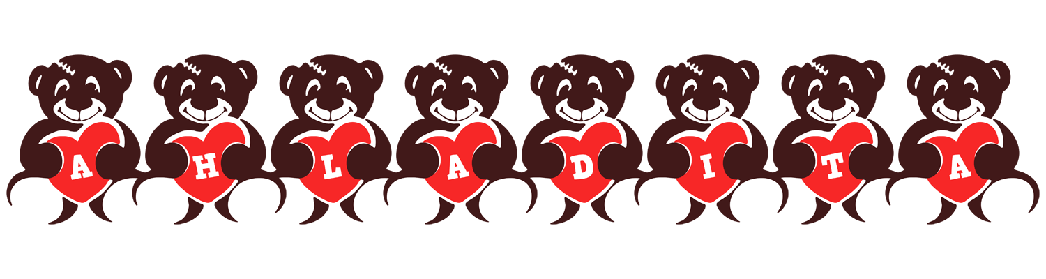 Ahladita bear logo