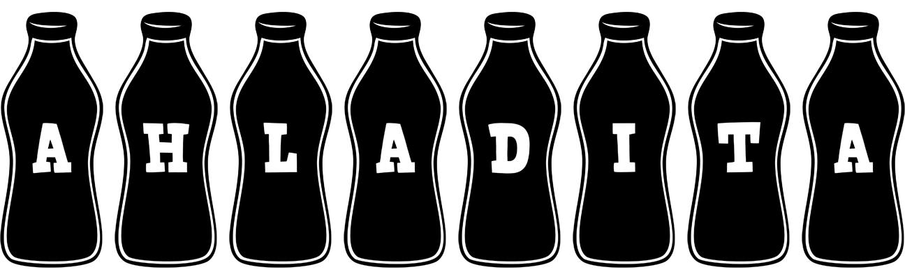 Ahladita bottle logo