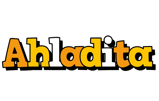 Ahladita cartoon logo