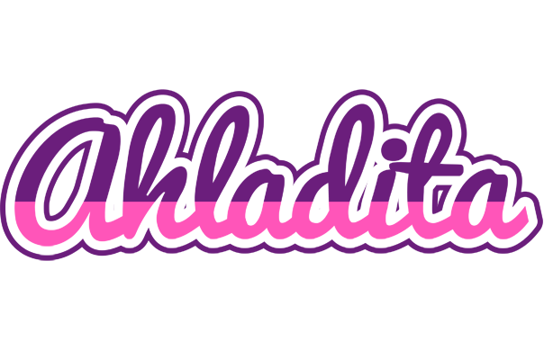 Ahladita cheerful logo