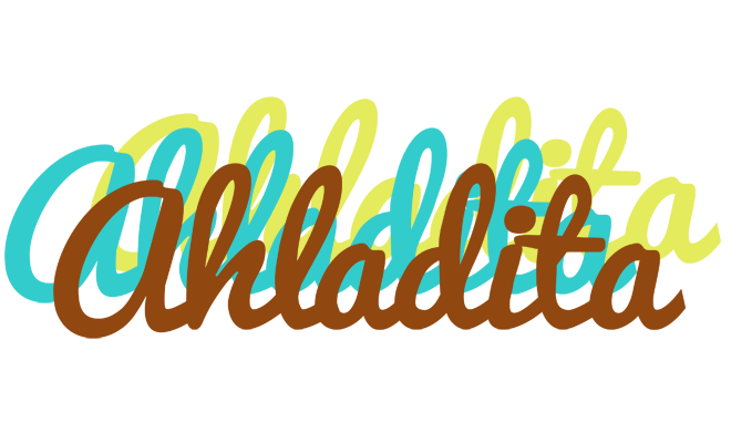 Ahladita cupcake logo