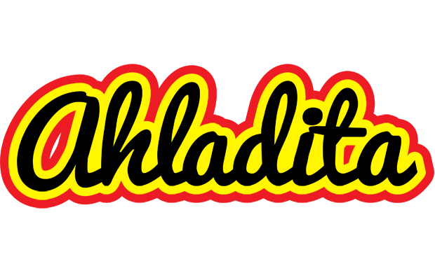 Ahladita flaming logo