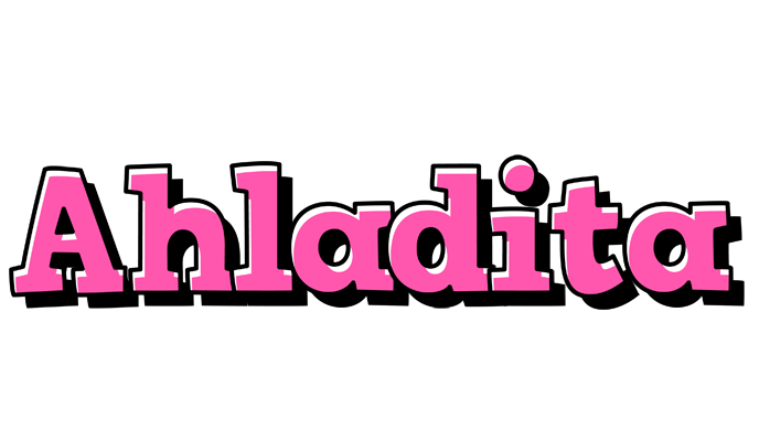 Ahladita girlish logo