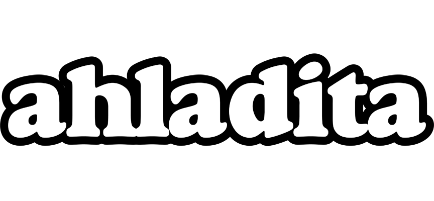 Ahladita panda logo