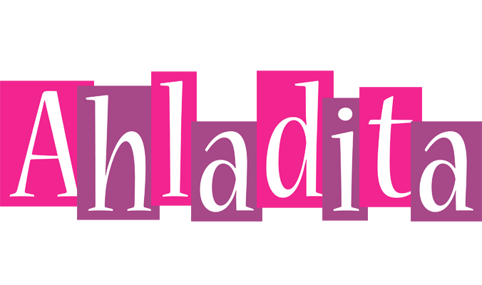 Ahladita whine logo