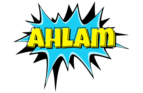 Ahlam amazing logo