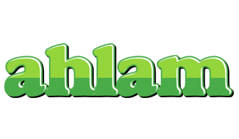 Ahlam apple logo