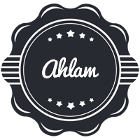 Ahlam badge logo