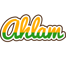 Ahlam banana logo