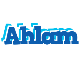 Ahlam business logo