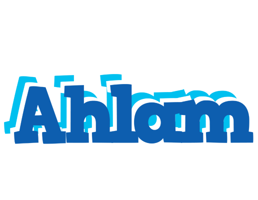 Ahlam business logo