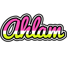 Ahlam candies logo