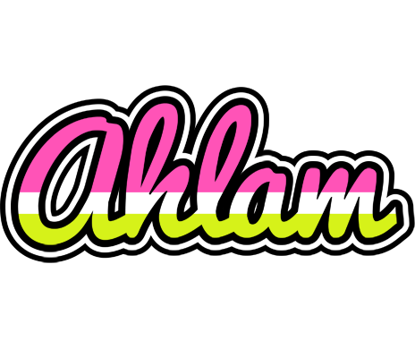Ahlam candies logo