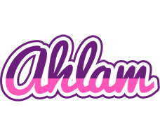 Ahlam cheerful logo