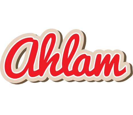 Ahlam chocolate logo