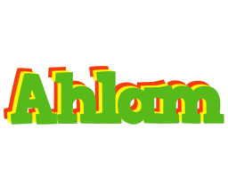 Ahlam crocodile logo