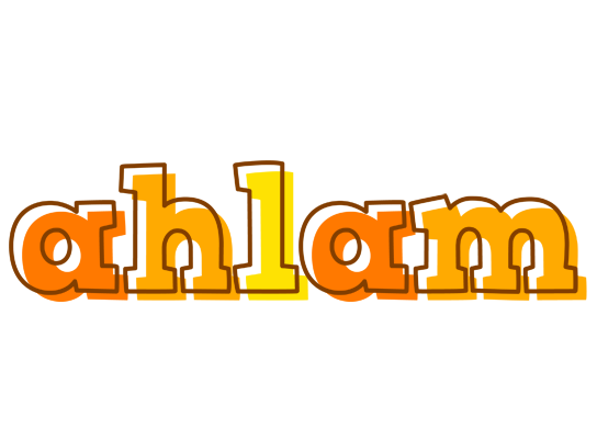 Ahlam desert logo