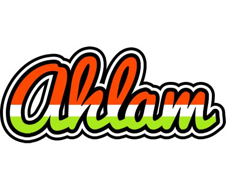 Ahlam exotic logo