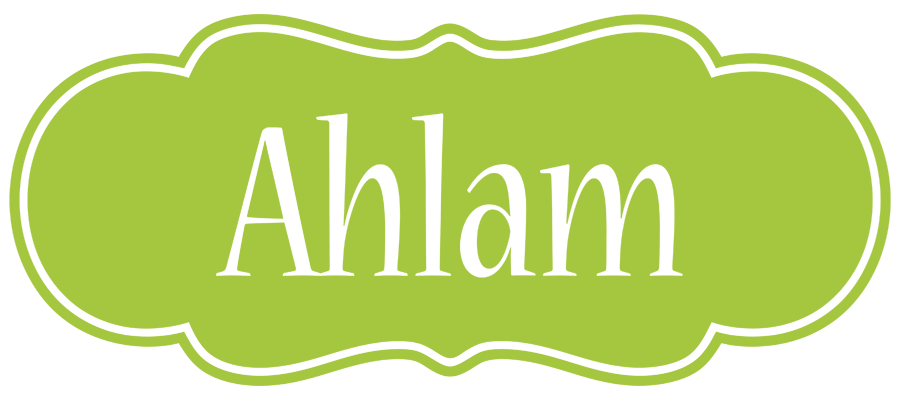 Ahlam family logo
