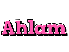Ahlam girlish logo