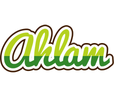 Ahlam golfing logo
