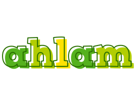Ahlam juice logo