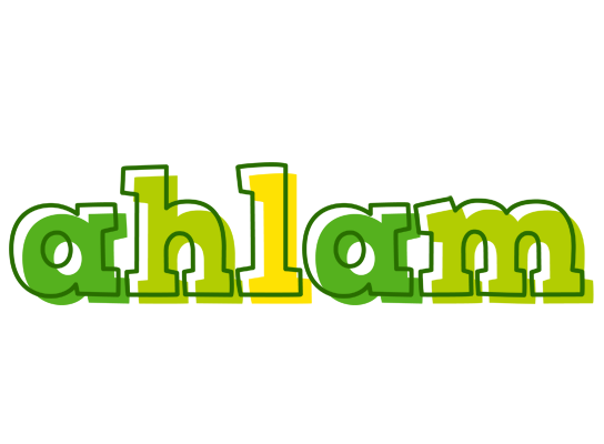 Ahlam juice logo