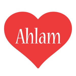 Ahlam love logo