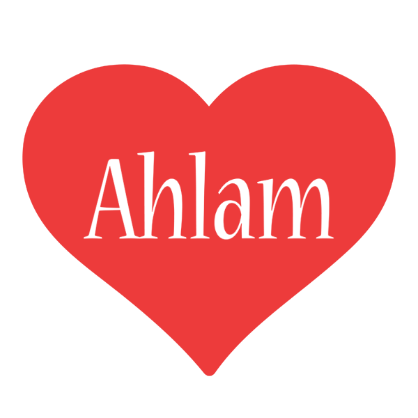 Ahlam love logo