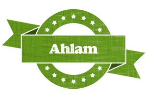 Ahlam natural logo