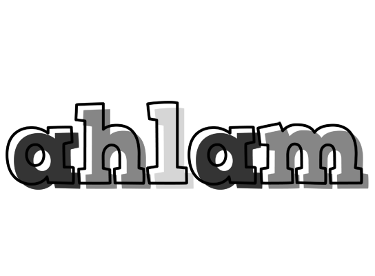 Ahlam night logo