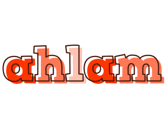 Ahlam paint logo