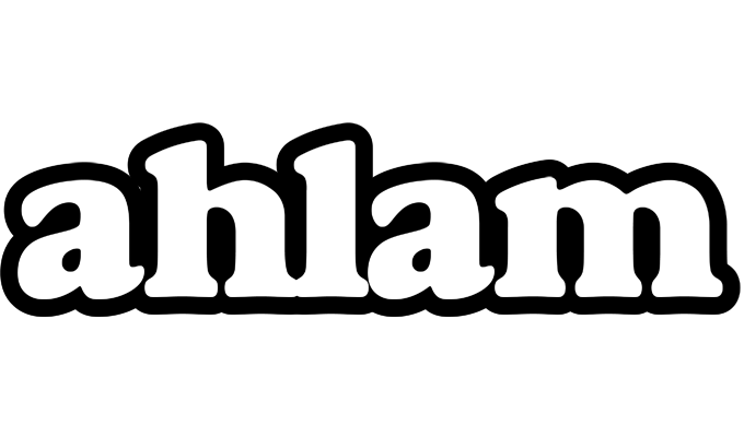 Ahlam panda logo