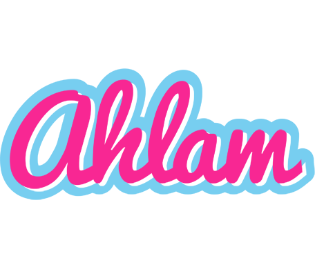Ahlam popstar logo