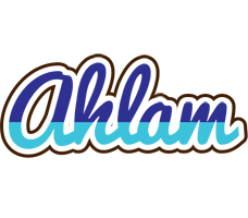 Ahlam raining logo