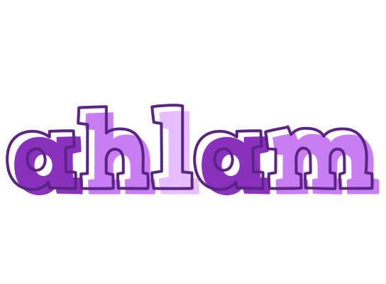 Ahlam sensual logo