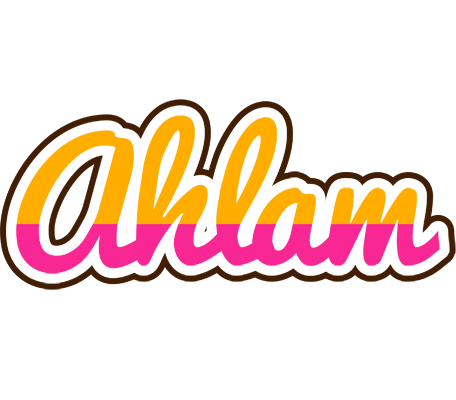 Ahlam smoothie logo