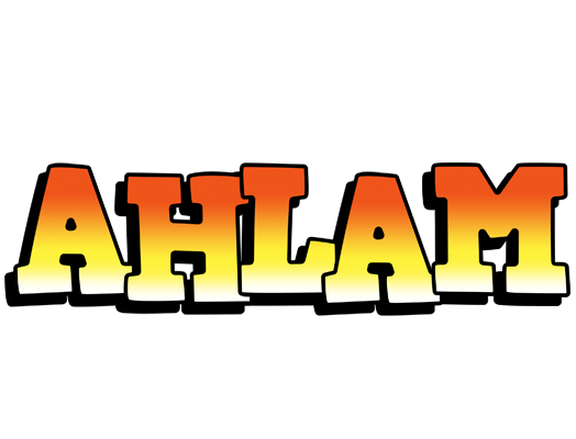 Ahlam sunset logo